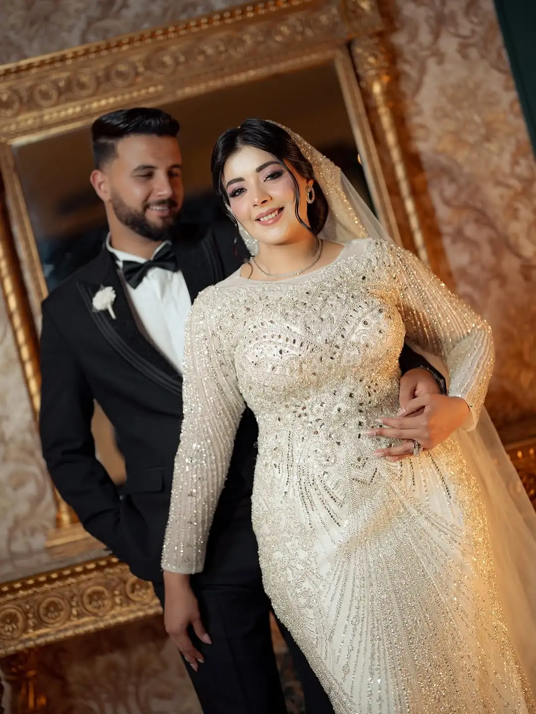 Islam & Randa wedding photograph 1 at Wady Elamar