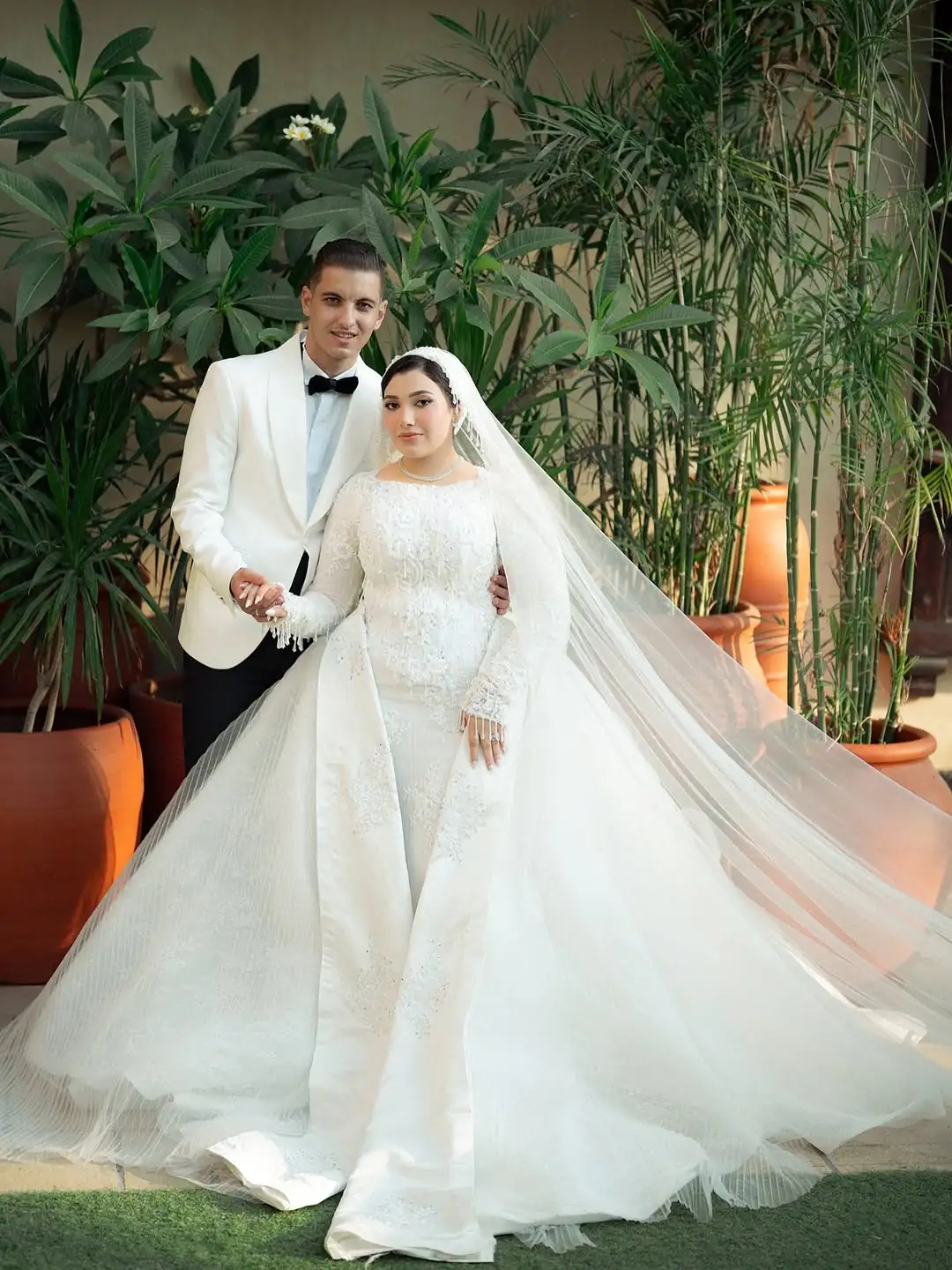 Omar & Selwan wedding photograph 2 at Wady Elamar