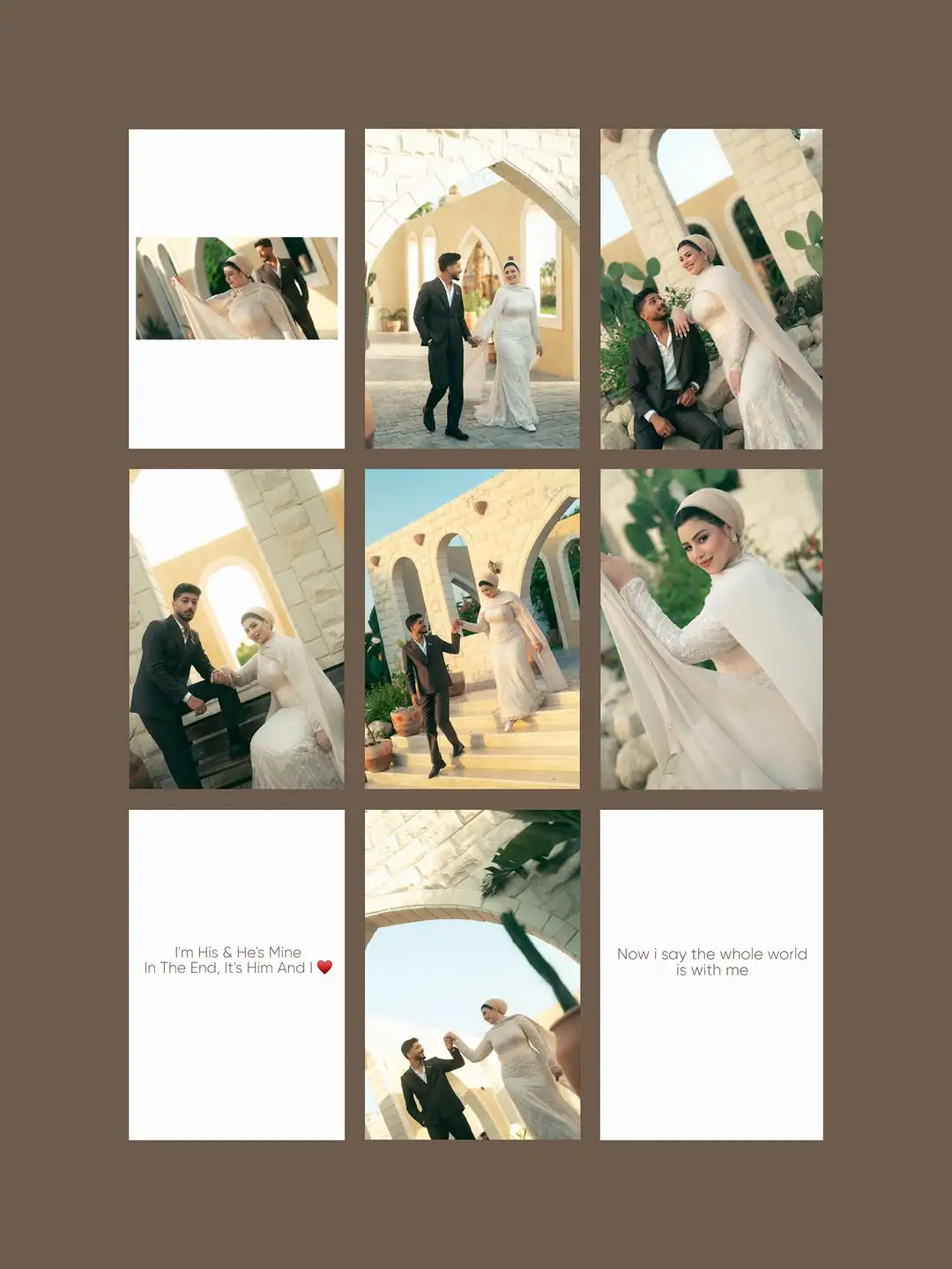 Mohamed & Habiba wedding photograph 1 at Volnvilla