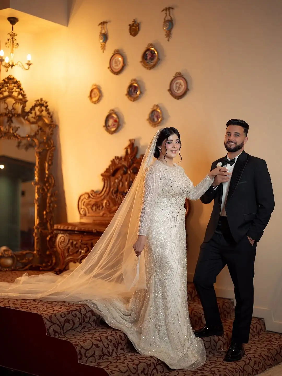 Islam & Randa wedding photograph 4 at Wady Elamar