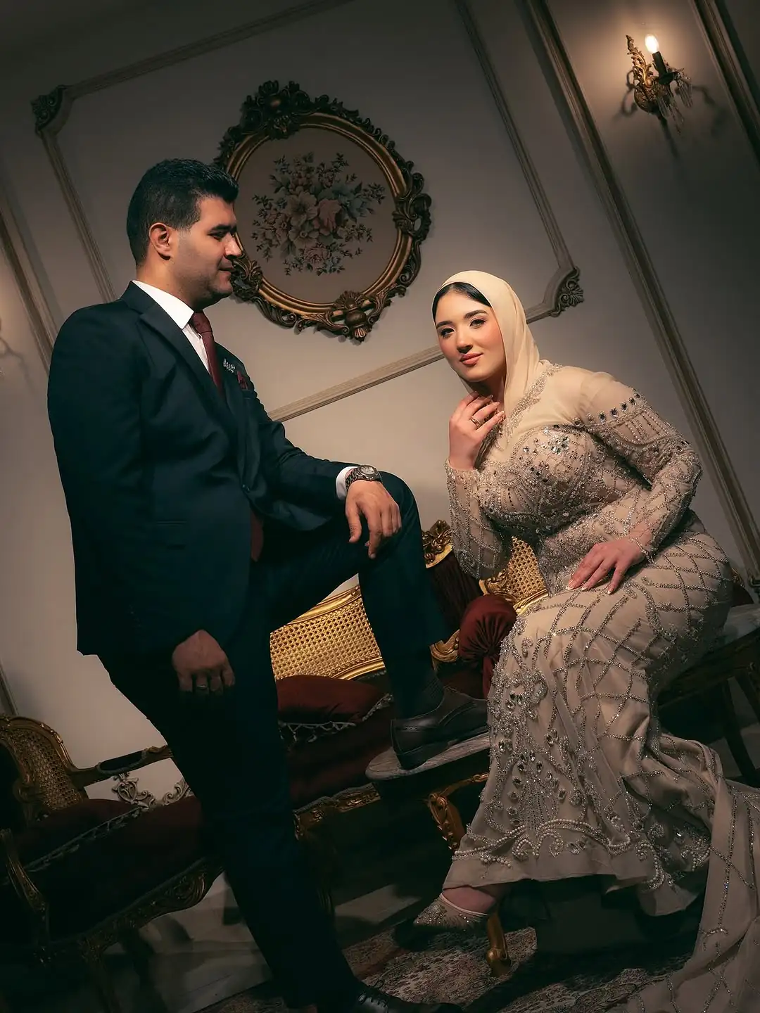 Mostafa & Habiba wedding photograph 2 at Lucid Wedding Hall