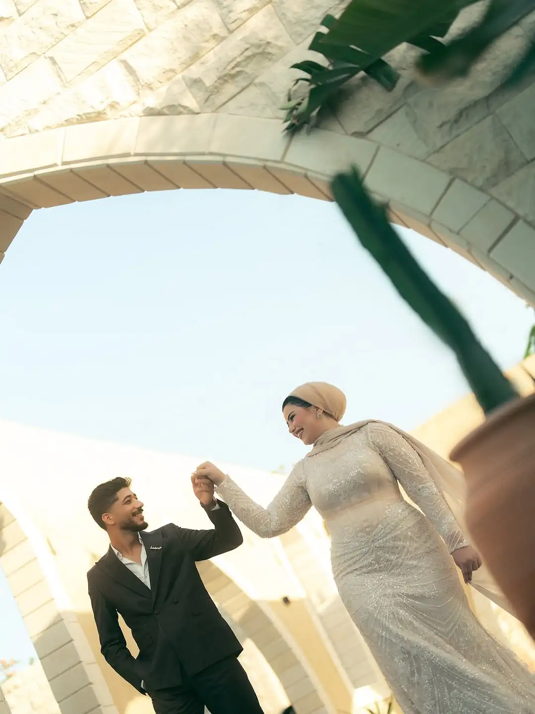 Mohamed & Habiba wedding photograph 5 at Volnvilla