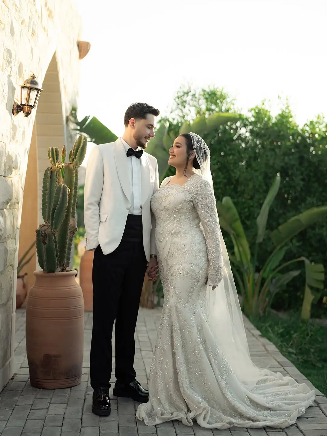 Mahmoud & Reham wedding photograph 1 at Tanta